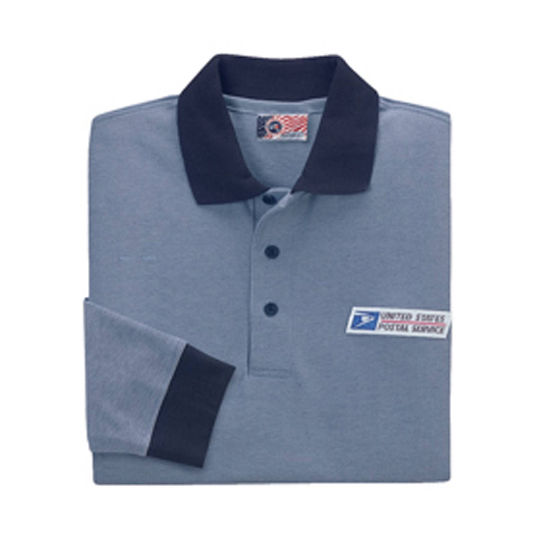 Window Clerk Men's Long Sleeve Polo