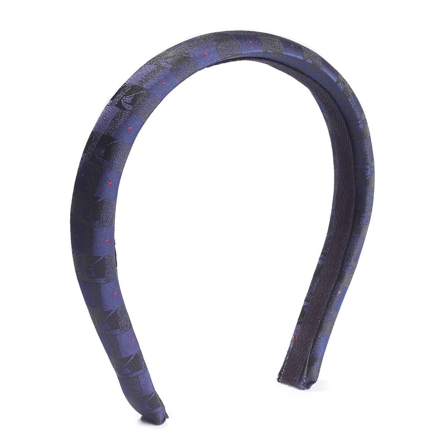 Padded Headband - Navy Eagle Logo