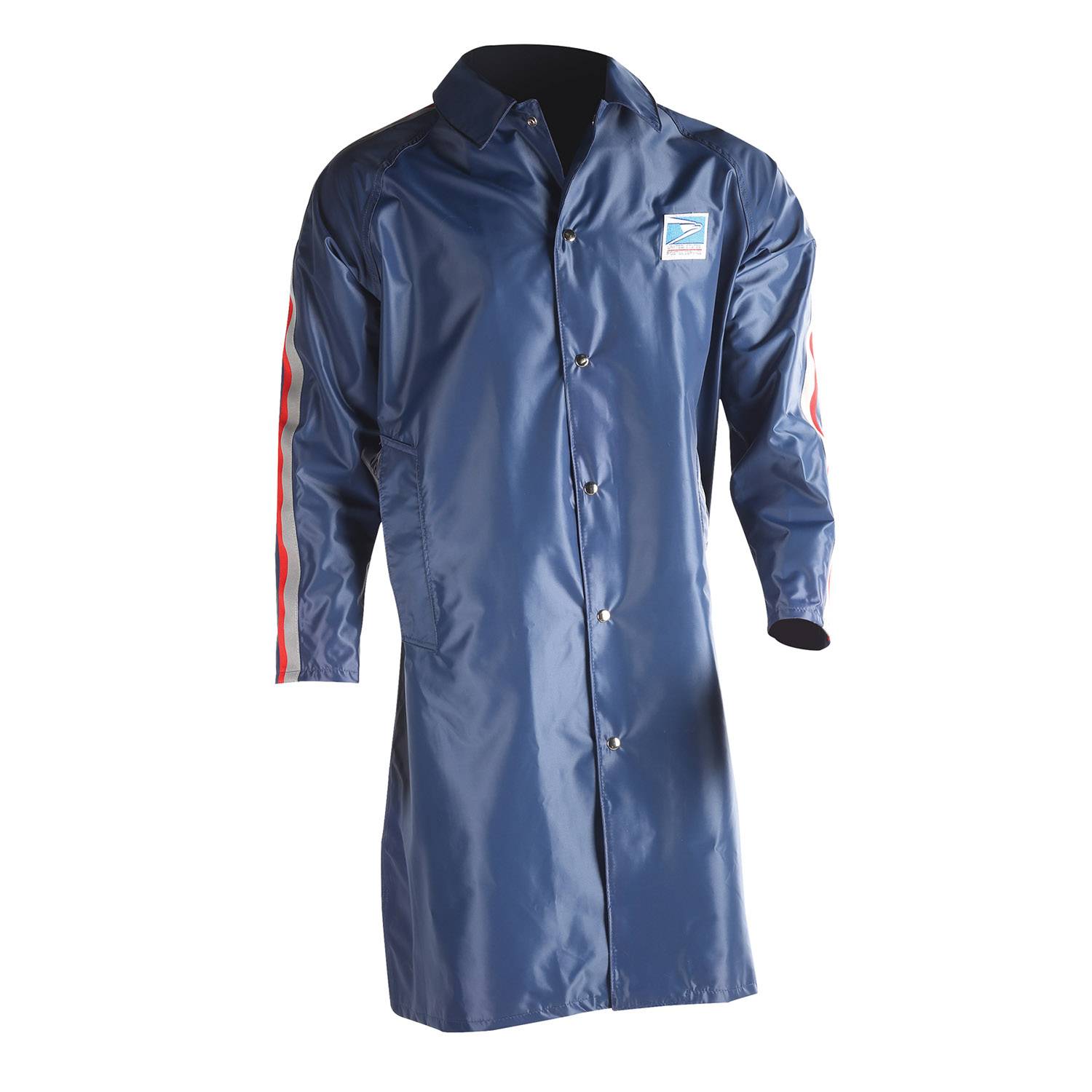 Mens Traditional Postal Full length Raincoat for Letter Carr