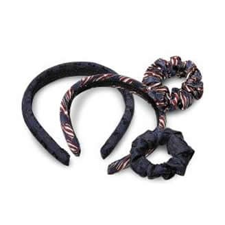 Ladies Scrunchie - Navy Eagle Logo